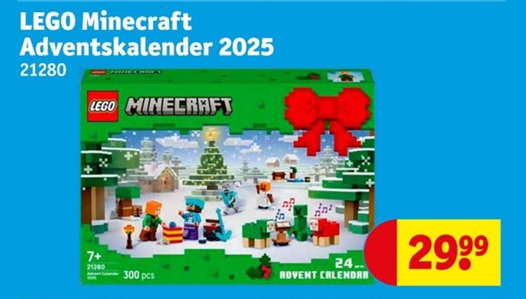LEGO Minecraft Adventskalender 2025