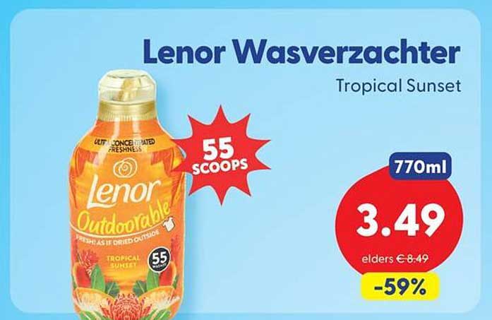Lenor Wasverzachter Tropical Sunset