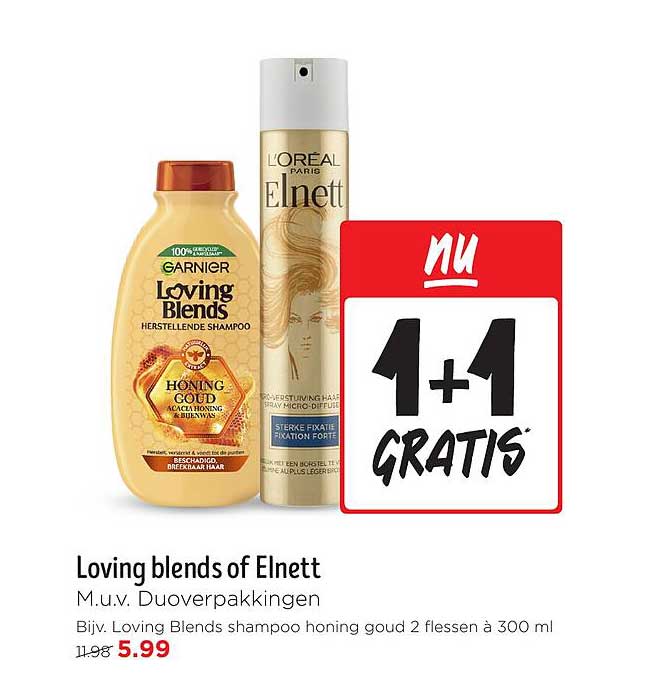 Loving blends of Elnett M.u.v. Duoverpakkingen