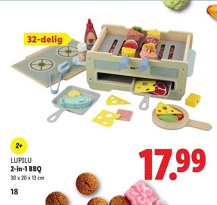 LUPILU 2-in-1 BBQ