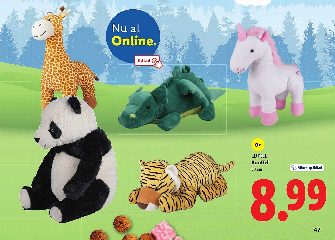 LUPILU Knuffel 50 cm