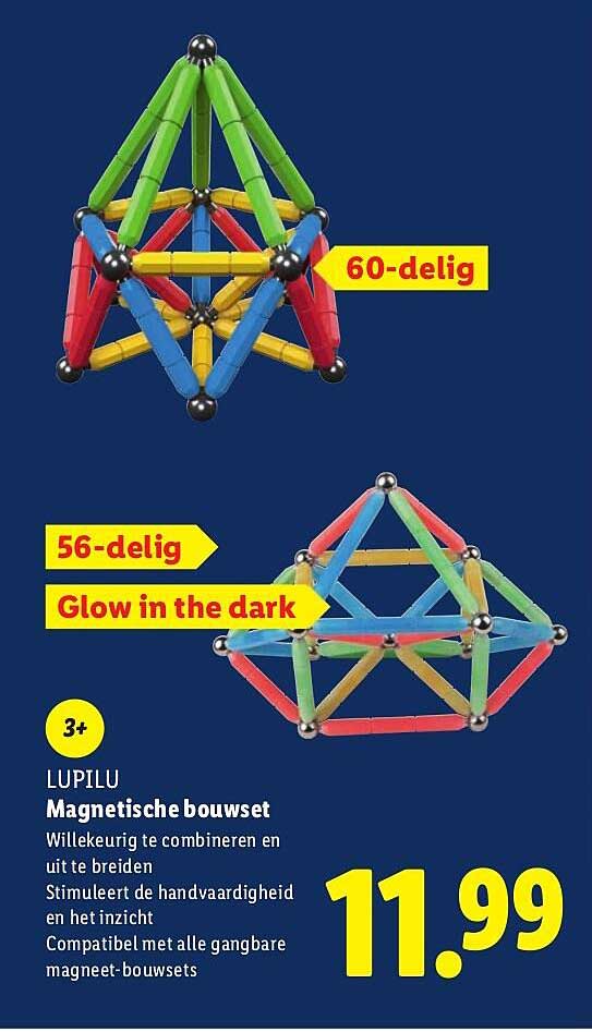 LUPILU Magnetische bouwset