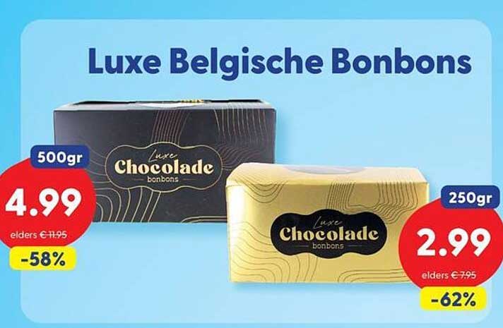 Luxe Belgische Bonbons