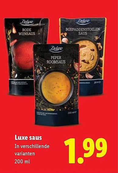 Luxe saus