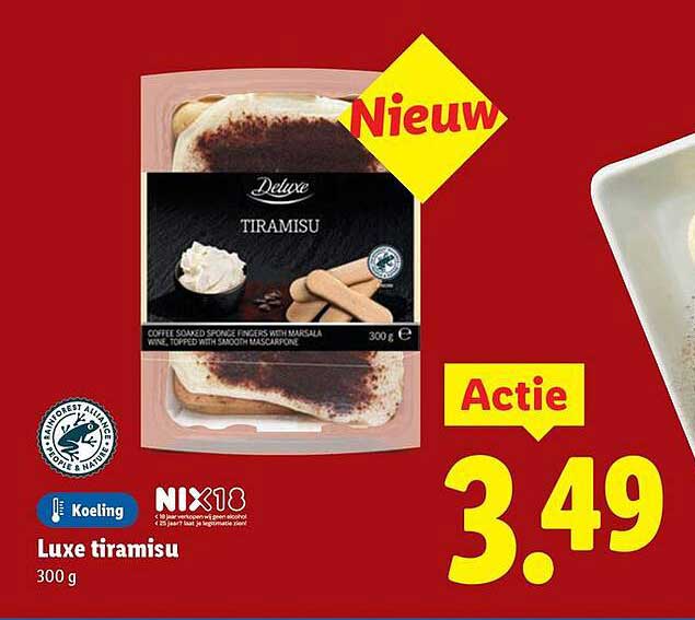 Luxe tiramisú 300 g