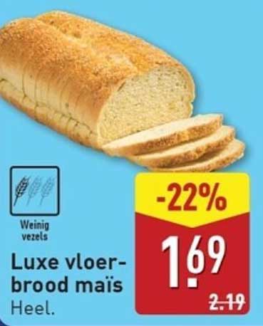 Luxe vloer-brood mais