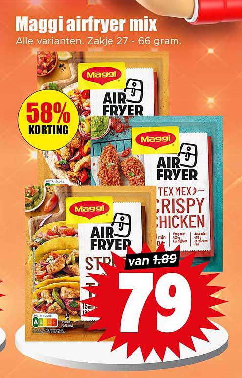 Maggi airfryer mix