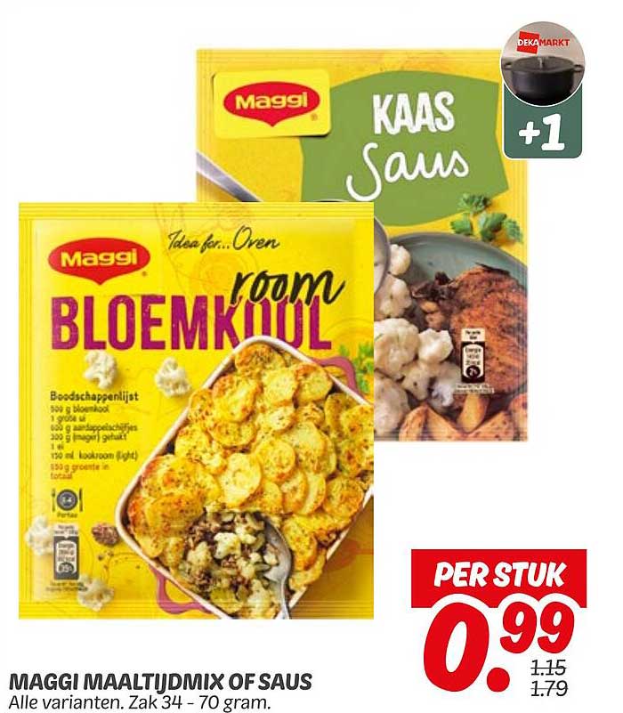 MAGGI MAALTIJDMIJX OF SAUS