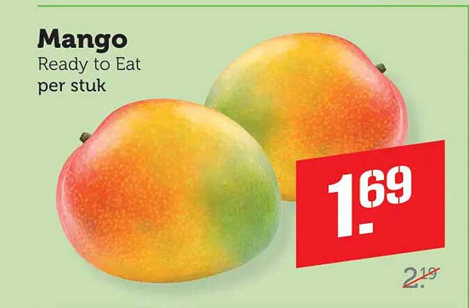 Mango Ready to Eat per stuk
