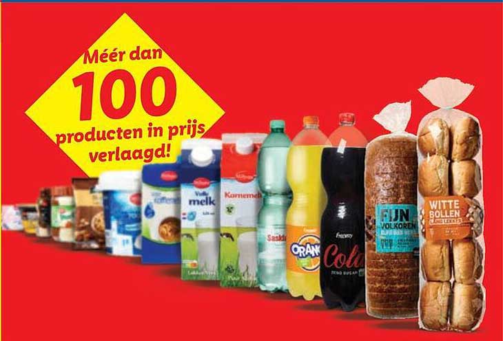 Meer dan 100 producten in prijs verlaagd!