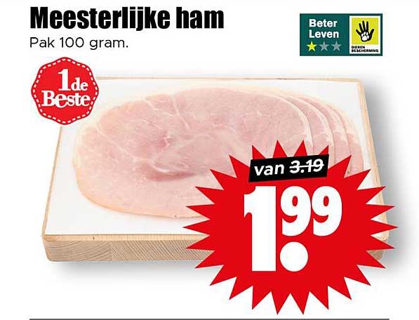 Meesterlijke ham