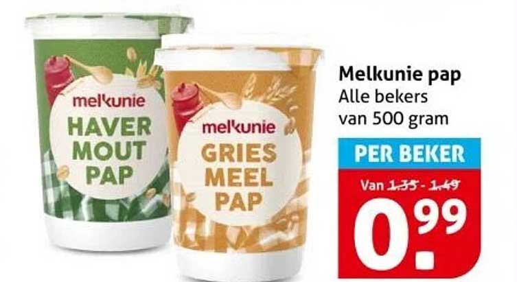 Melkunie pap