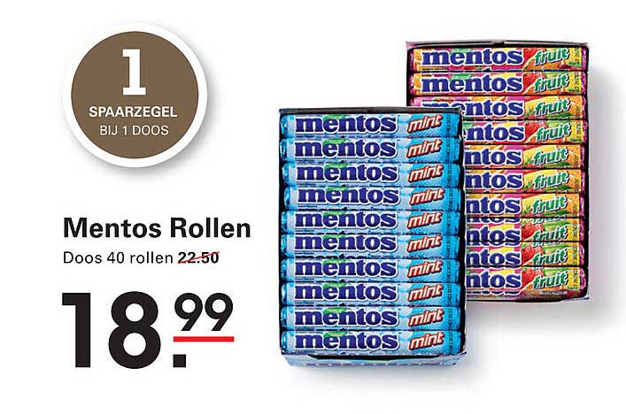 Mentos Rollen