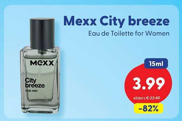 Mexx City breeze Eau de Toilette for Women 15ml