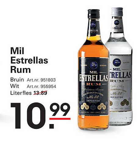 Mil Estrellas Rum