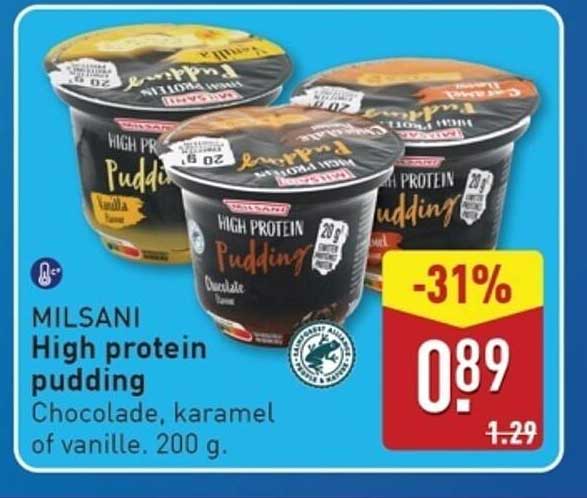 MILSANi High protein pudding
