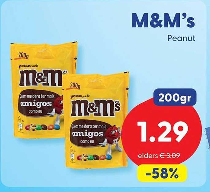 M&M's Peanut 200g