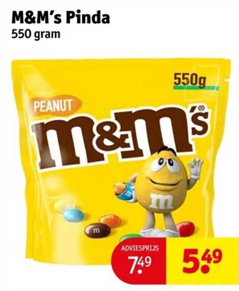 M&M's Pinda 550 gram