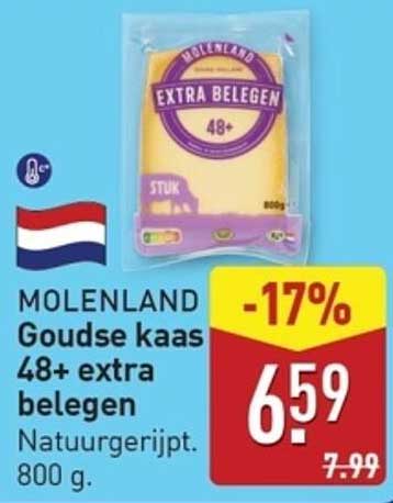 MOLENLAND Goudse kaas 48+ extra belegen