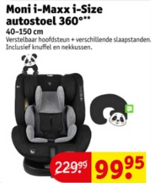 Moni i-Maxx i-Size autostoel 360**