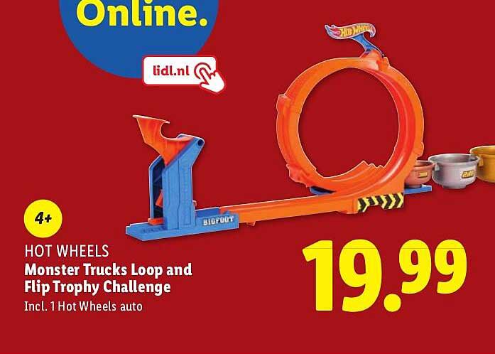 Monster Trucks Loop and Flip Trophy Challenge