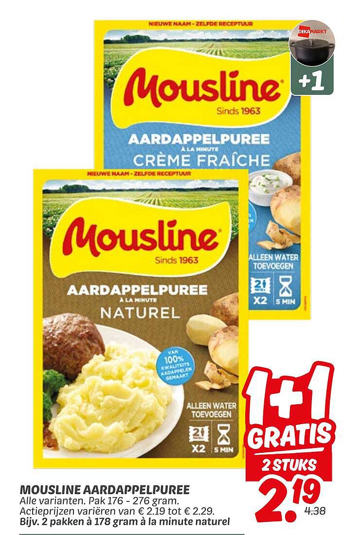 MOUSLINE AARDAPPELPUREE