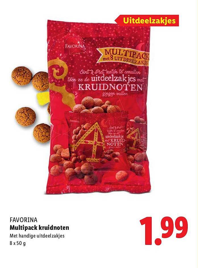 Multipack kruidnoten