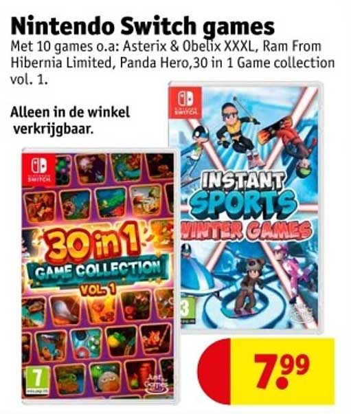 Nintendo Switch games