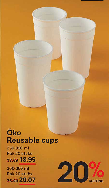 Öko Reusable cups