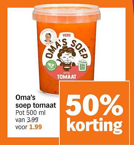 Oma's soep tomaat