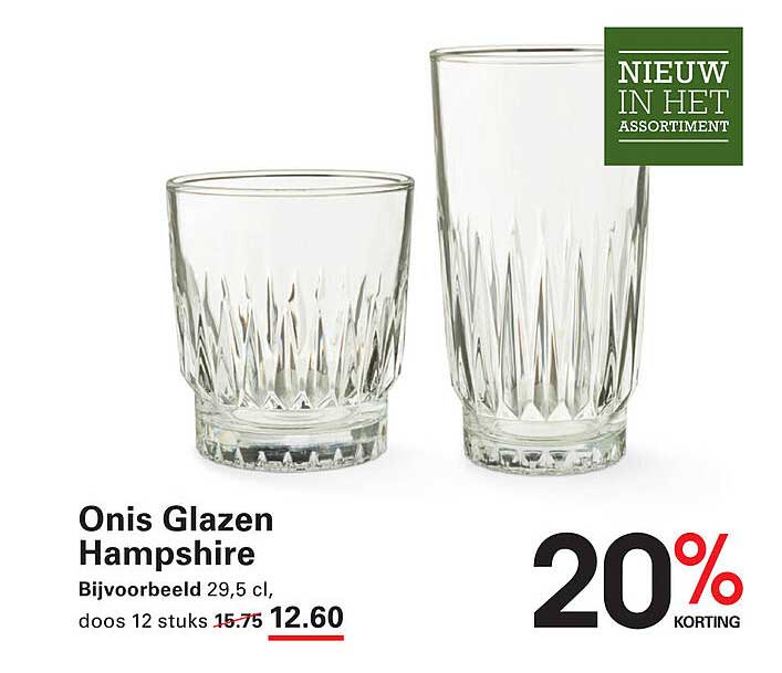 Onis Glazen Hampshire