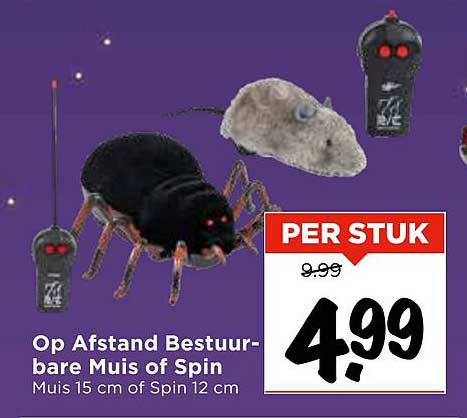 Op Afstand Bestuurbare Muise of Spin