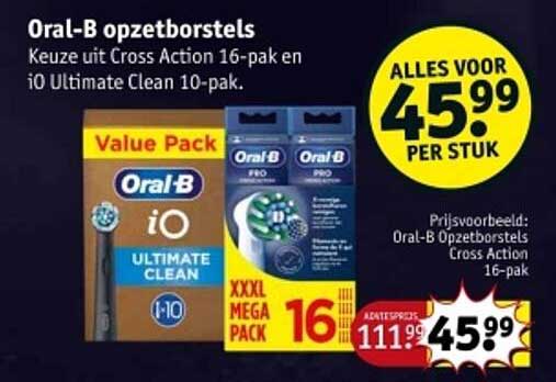Oral-B opzetborstels