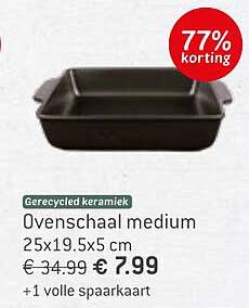 Ovenschaal medium