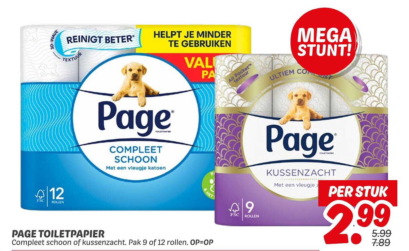 PAGE TOILETPAPIER