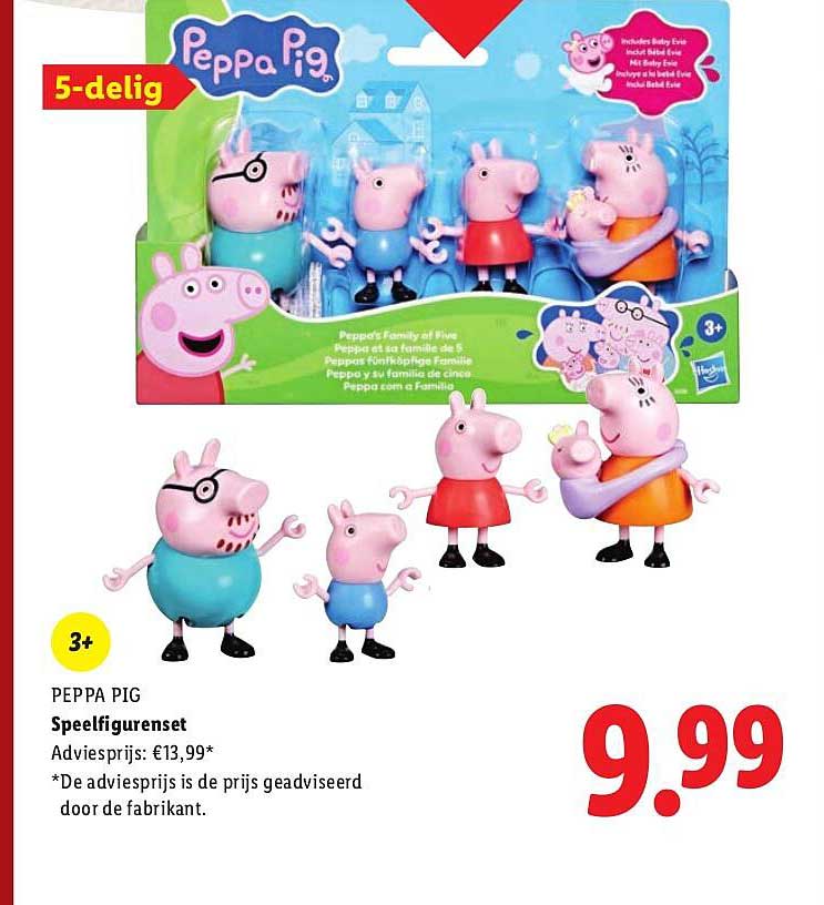 PEPPA PIG Speelfigurenset