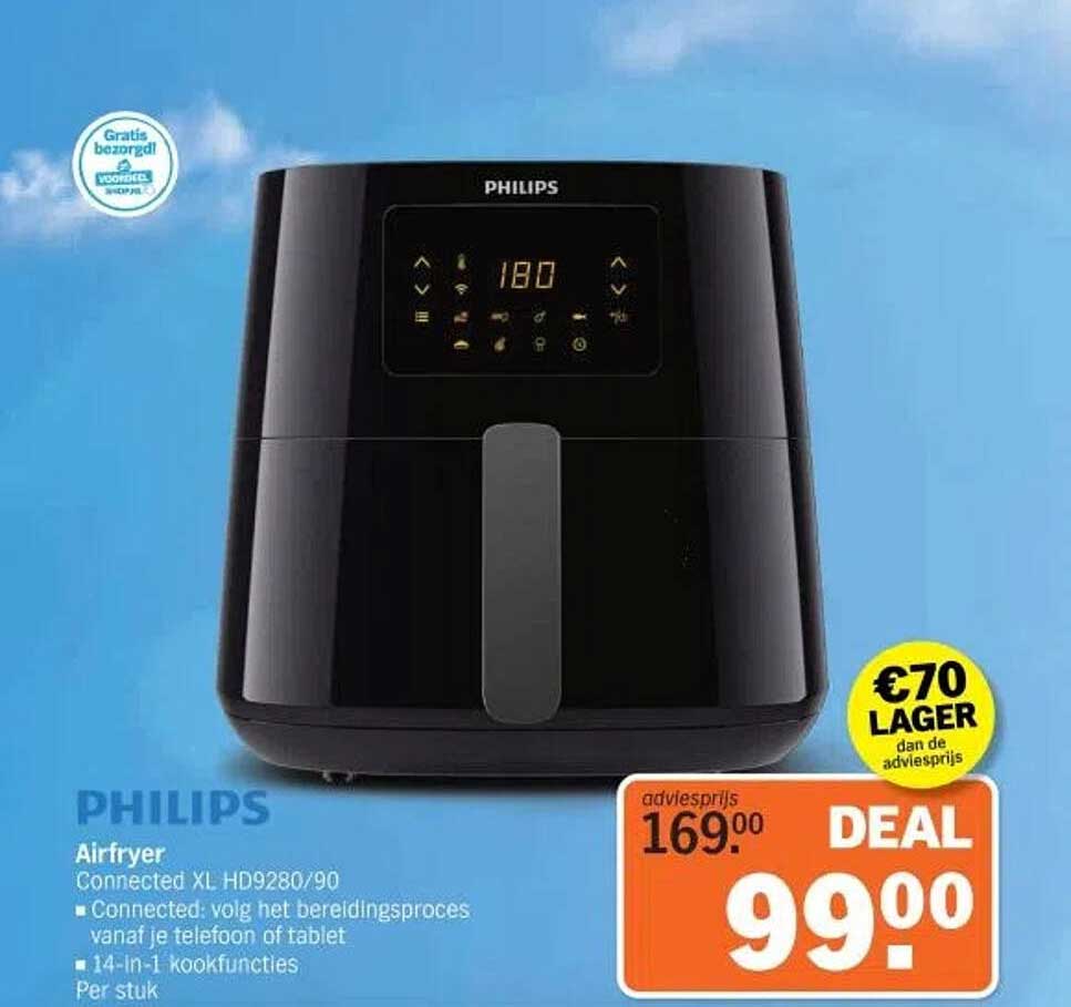 Philips Airfryer Connected XL HD9280/90