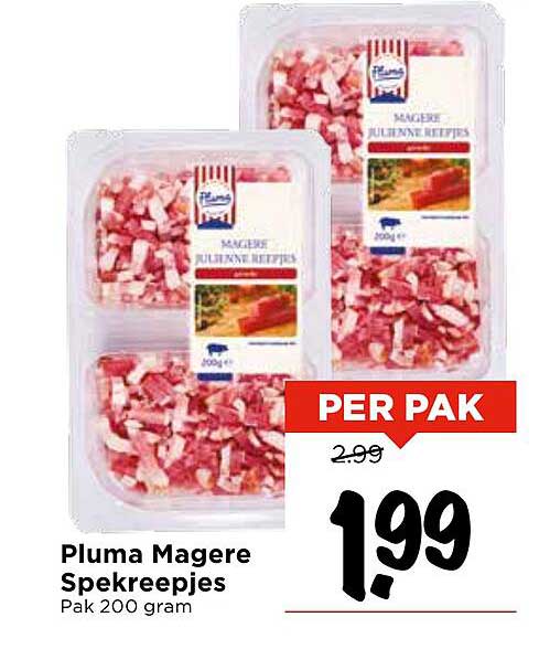 Pluma Magere Spekreepjes