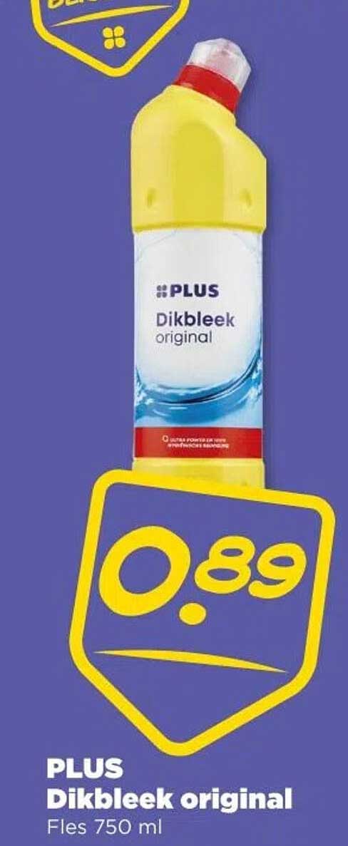 PLUS Dikbleek original Fles 750 ml