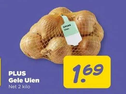 PLUS Gele Uien