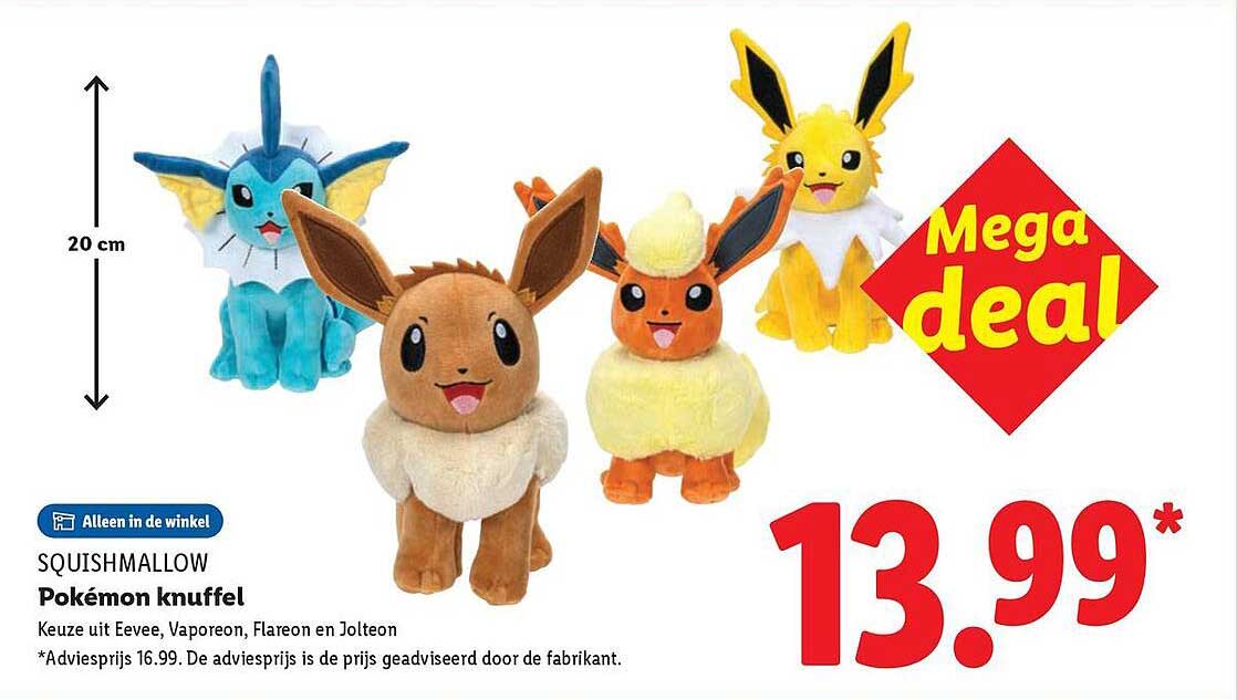 Pokémon knuffel