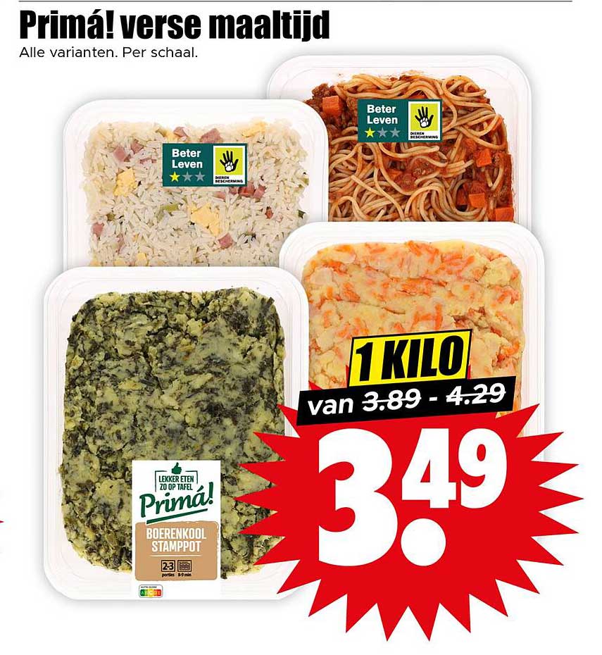 Prima! verse maaltijd 1 KILO