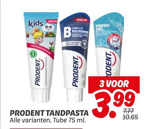 PRODENT TANDPASTA
