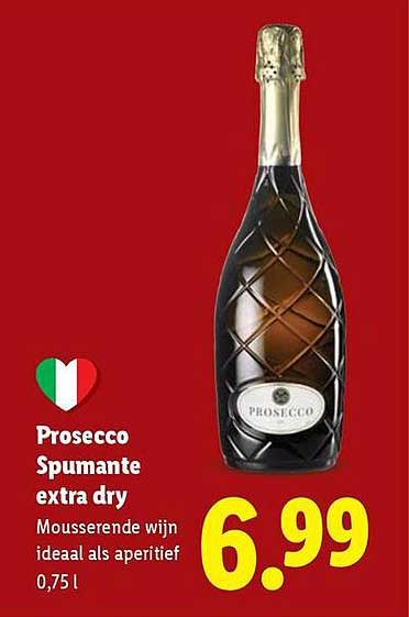 Prosecco Spumante extra dry