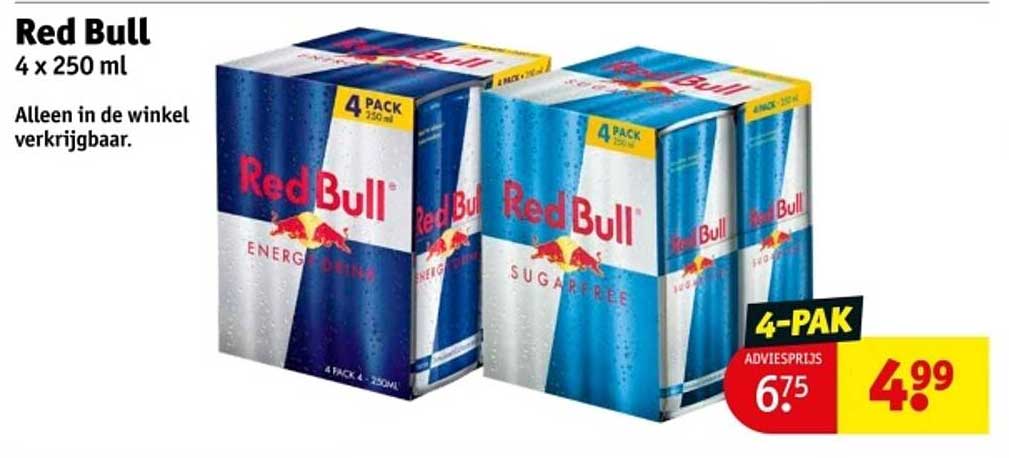 Red Bull 4 x 250 ml
