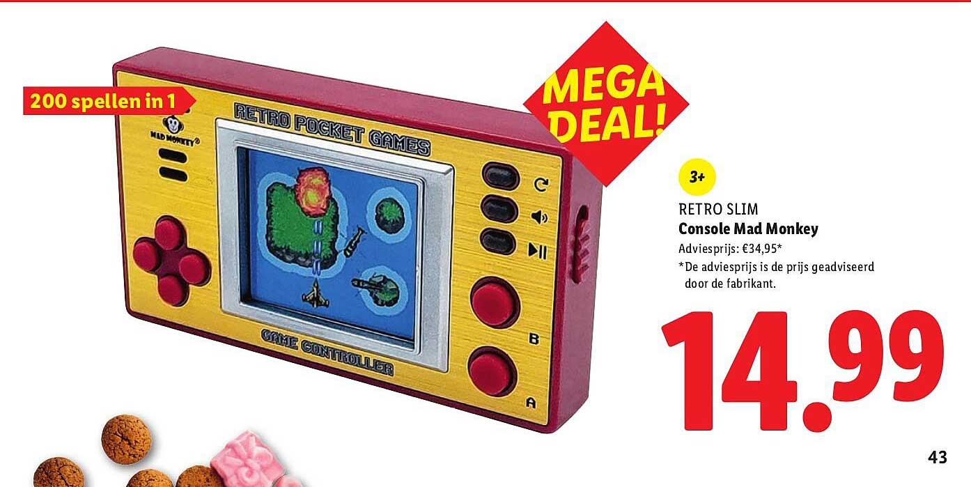 RETRO SLIM Console Mad Monkey