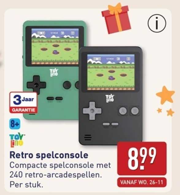 Retro spelconsole
