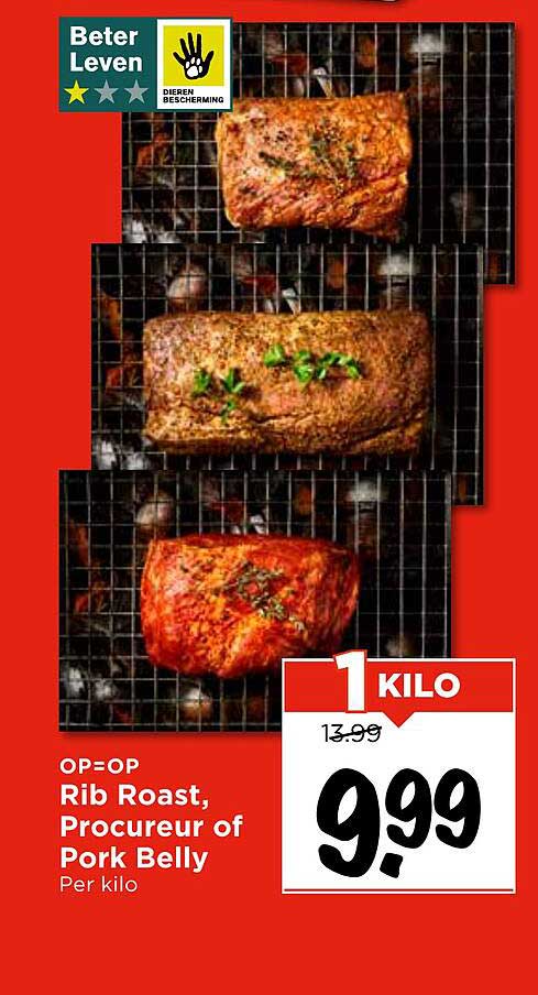 Rib Roast, Procureur of Pork Belly