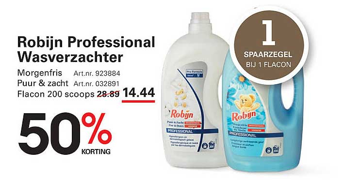 Robijn Professional Wasverzachter