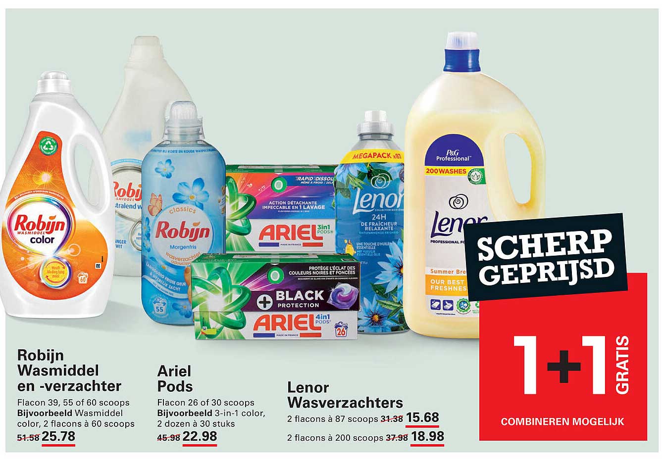 Robijn Wasmiddel en -verzachter